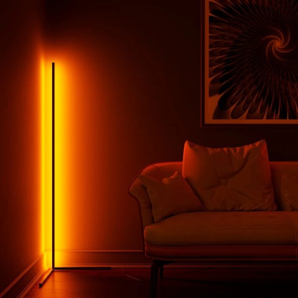 Modern Corner LED RGB Lamp